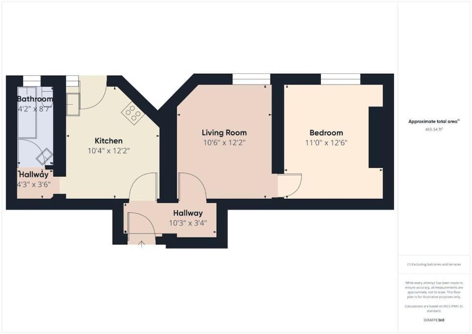 1 Bed Apartment West Kensington Лондон Экстерьер фото